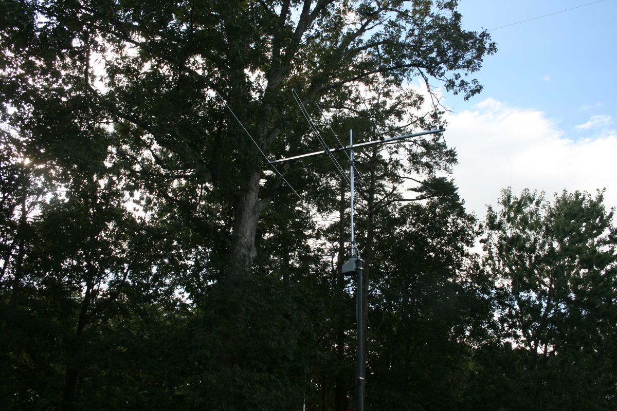 Antenna in final position